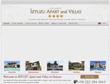 Tablet Screenshot of iztuzuvilla.com